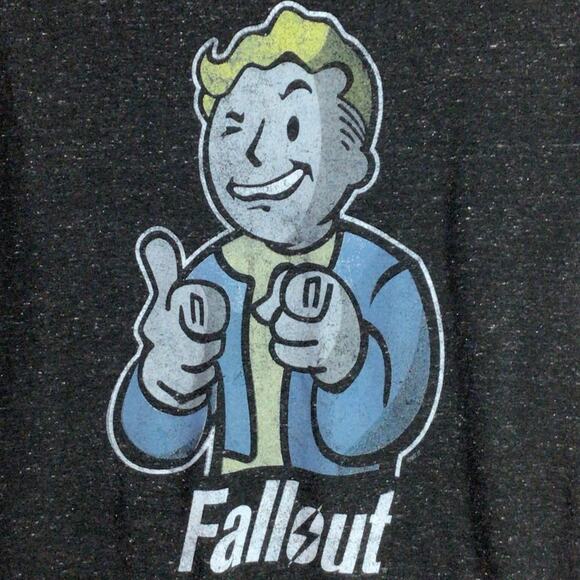 FALLOUT 4 Fortnite Game Bethesda T Shirt Black Medium - Picture 2 of 4